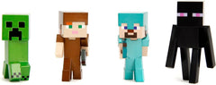 Jada Minecraft set 4 figurine metalice 6.5 cm - Publisol.ro