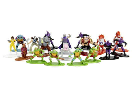 Jada nanofigurine metalice testoasele ninja 18 figurine 4cm, Simba - Publisol.ro