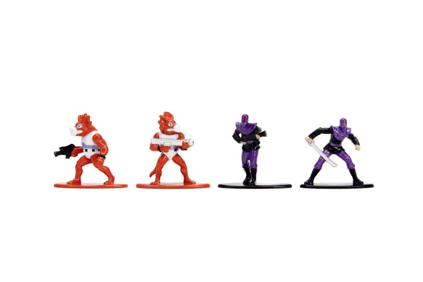 Jada nanofigurine metalice testoasele ninja 18 figurine 4cm, Simba - Publisol.ro