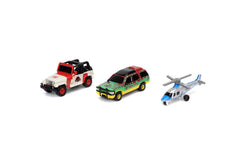 Jada set 3 masinute metalice jurassic 4cm, Simba - Publisol.ro