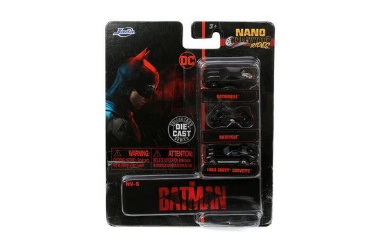 Jada set 3 vehicule nano batman 4cm, Simba - Publisol.ro