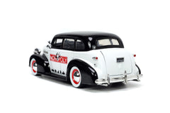 Jada set masinuta metalica chevrolet master deluxe 1939 scara 1:24 si figurina mr monopoly, Simba - Publisol.ro
