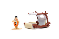 Jada set masinuta metalica flintmobilul scara 1:32 si figurina fred flintstone, Simba - Publisol.ro