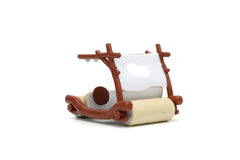 Jada set masinuta metalica flintmobilul scara 1:32 si figurina fred flintstone, Simba - Publisol.ro