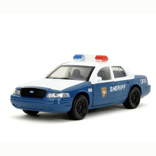 Jada the Walking Dead Rick Crimes masinuta metalica Ford Crown Victoria scara 1:32 - Publisol.ro