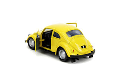 Jada transformers masinuta metalica bumblebee volkswagen beetle scara 1:32, Simba - Publisol.ro