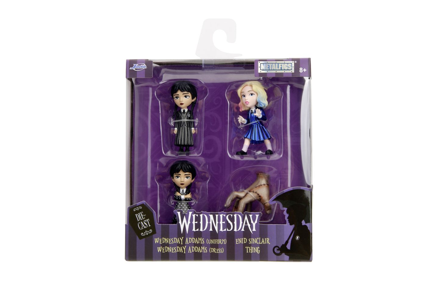 Jada wednesday set 4 figurine metalice 6.5cm, Simba - Publisol.ro