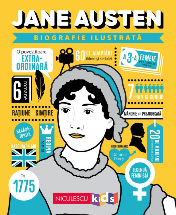 Jane Austen. Biografie ilustrata, de Colectiv - Publisol.ro