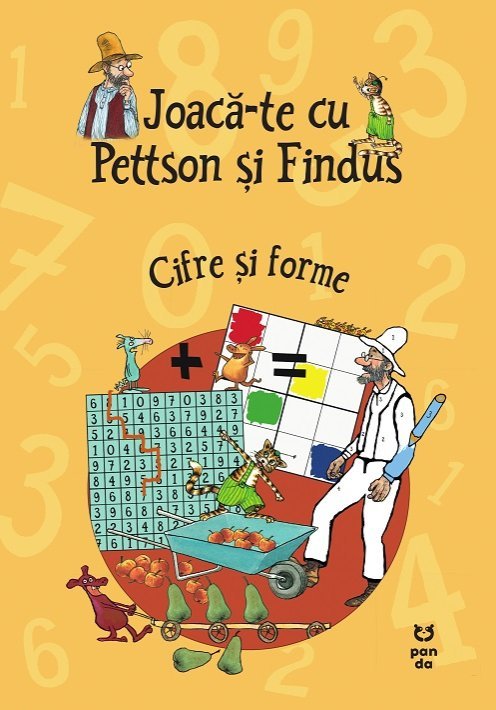 Joacă - te cu Pettson și Findus - Cifre și forme, de Sven Nordqvist - Publisol.ro