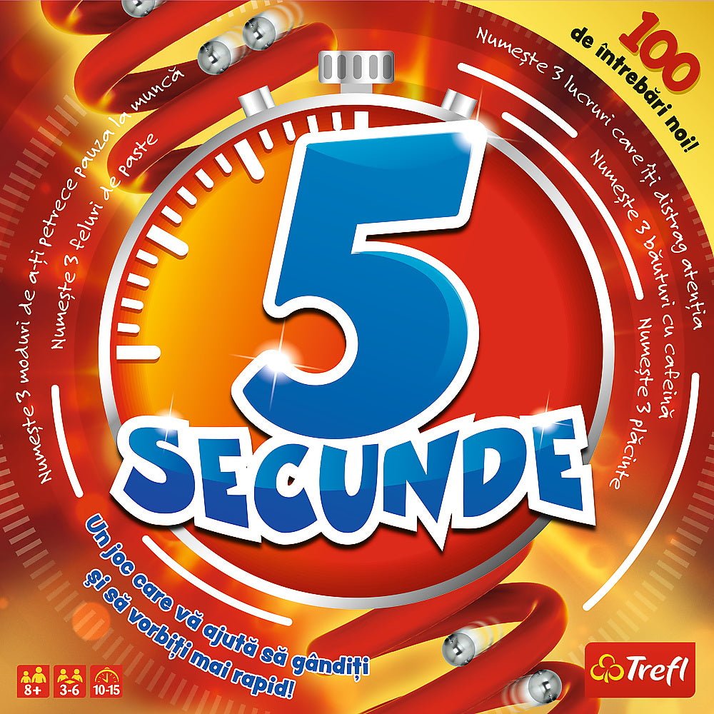 Joc 5 secunde in limba romana, Trefl - Publisol.ro