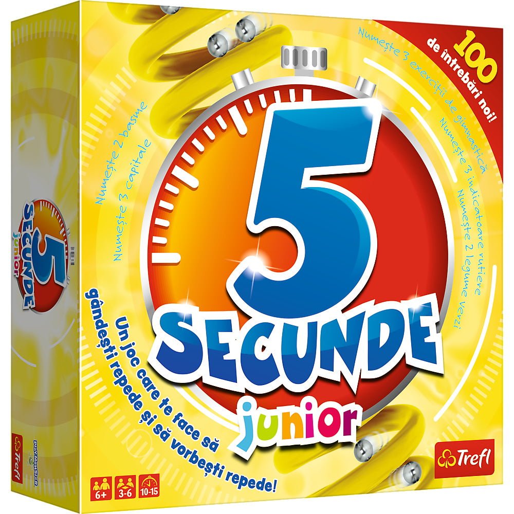 Joc 5 secunde junior, Trefl - Publisol.ro