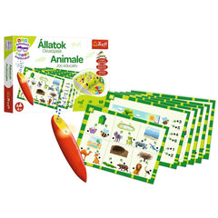 Joc animalele cu creion magic, Trefl - Publisol.ro