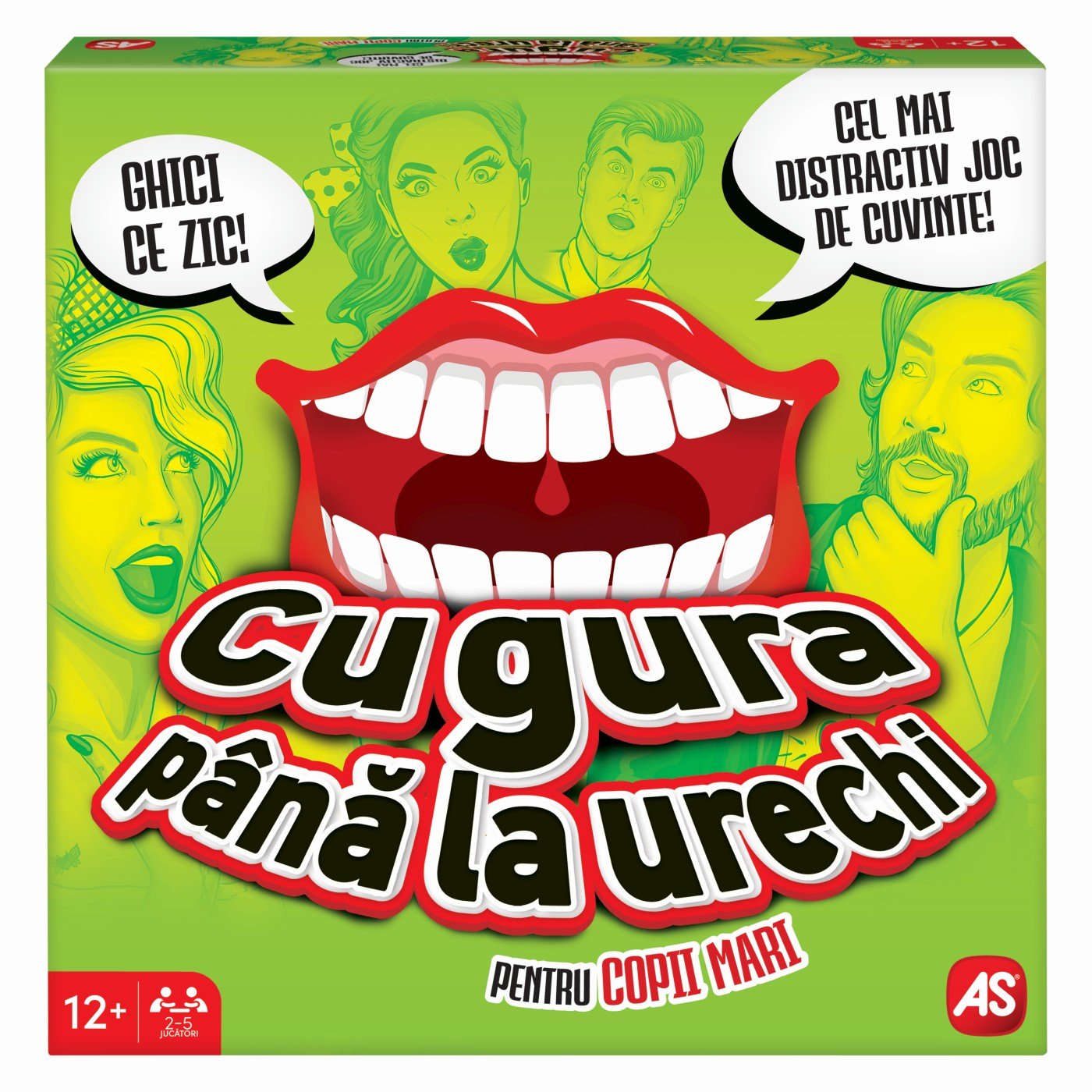 Joc cu gura pana la urechi pentru copii mari, AS - Publisol.ro