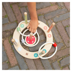 Joc de aruncat la tinta Inele, Ring Toss, BS Toys - Publisol.ro