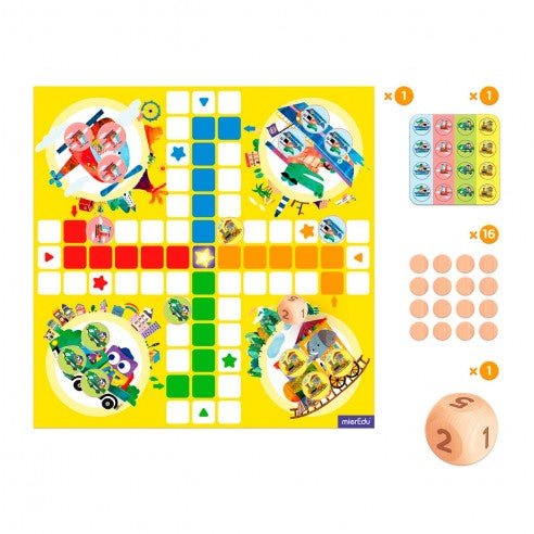 Joc de calatorie - PARCHEESI - mierEdu - Publisol.ro