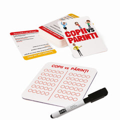 Joc de carti copii vs parinti - Publisol.ro