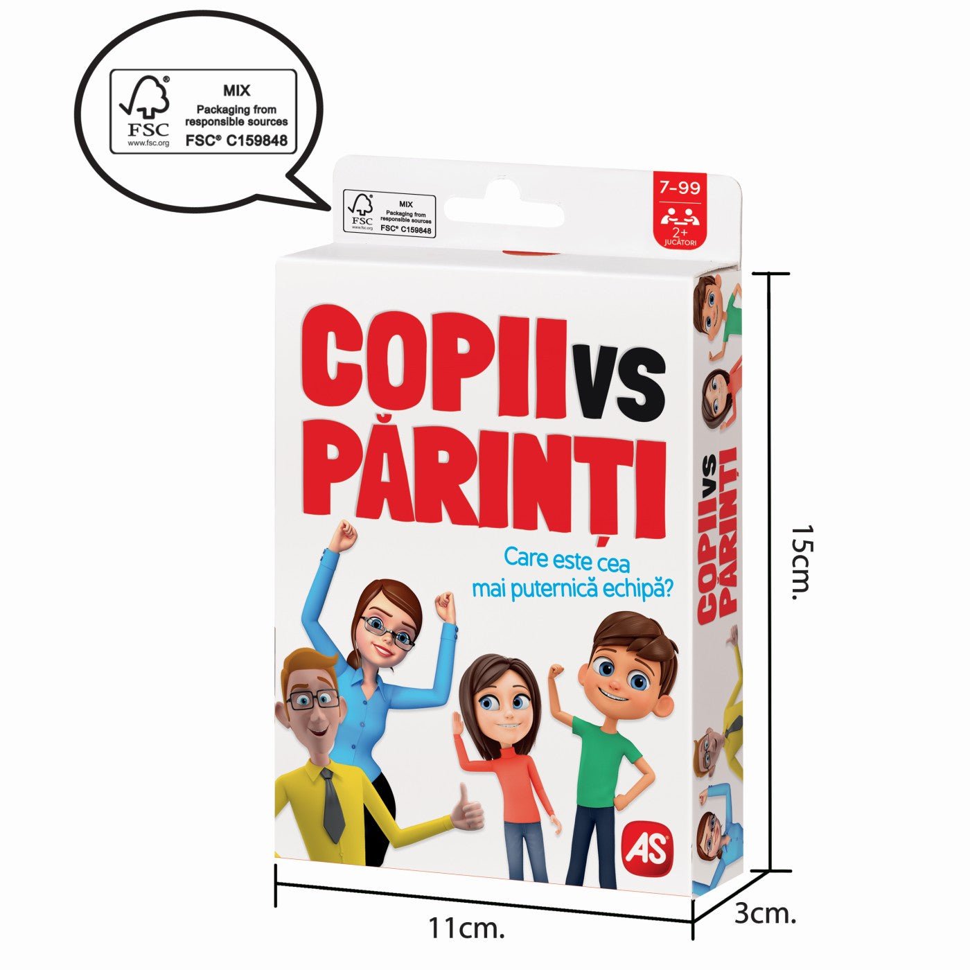 Joc de carti copii vs parinti - Publisol.ro