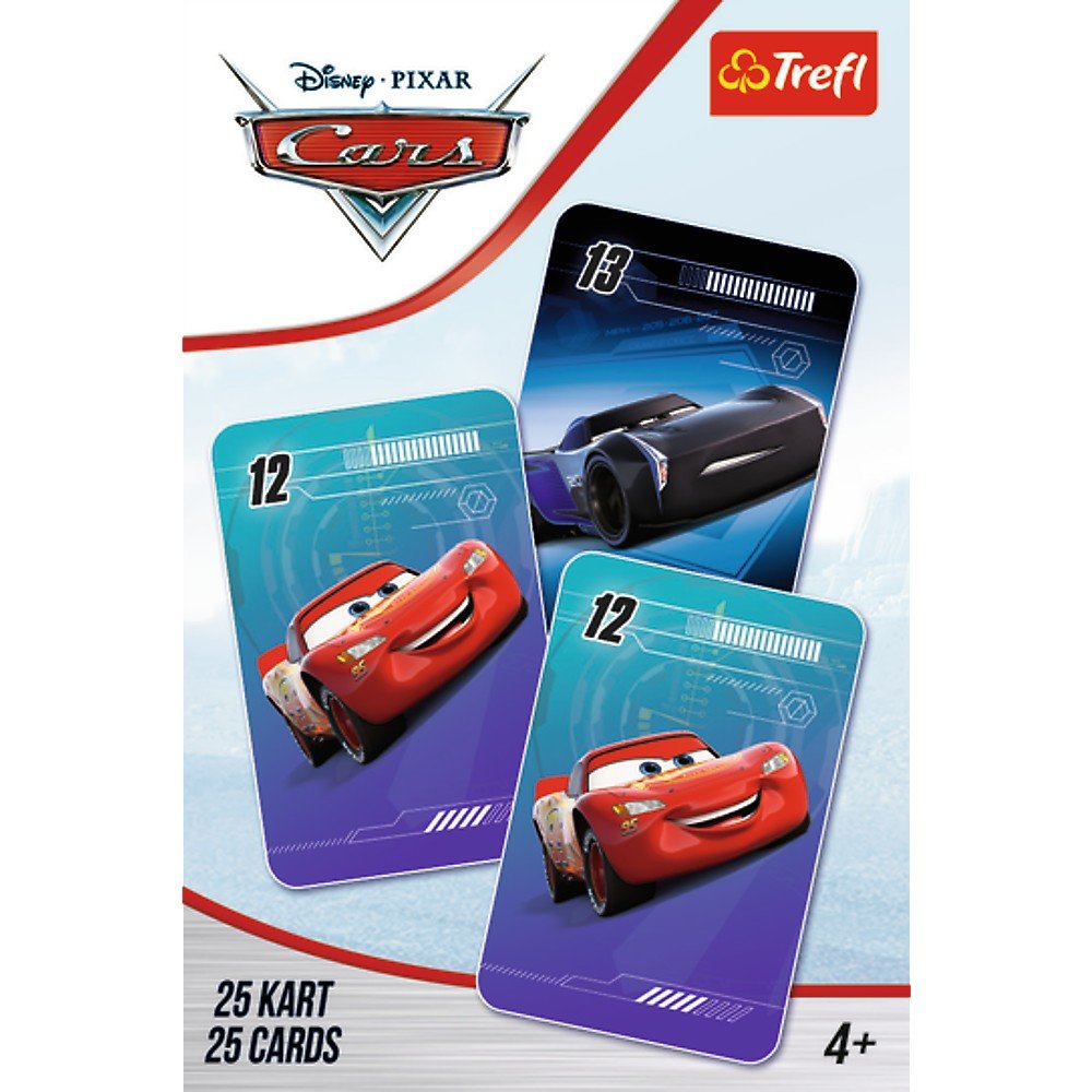 Joc de carti pacalici disney cars, Trefl - Publisol.ro