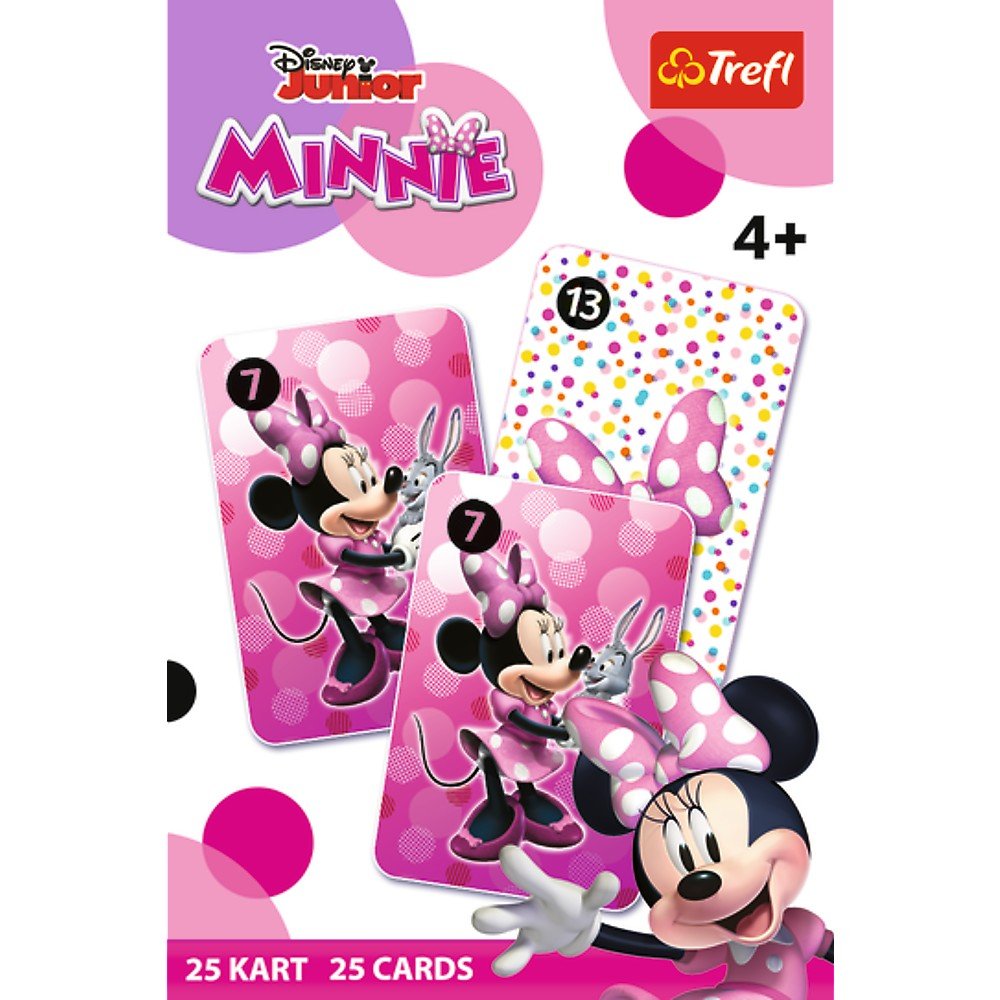 Joc de carti pacalici minnie, Trefl - Publisol.ro