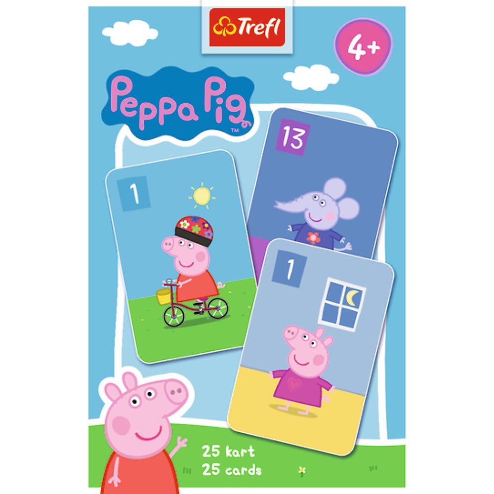 Joc de carti pacalici peppa pig, Trefl - Publisol.ro