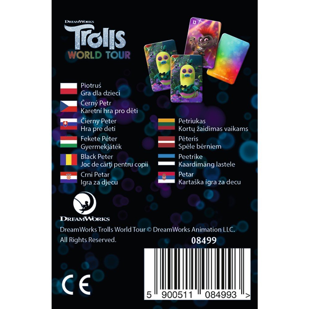 Joc de carti pacalici trolls, Trefl - Publisol.ro
