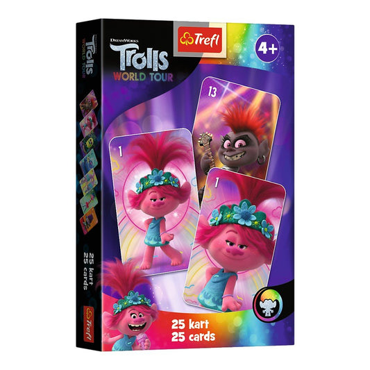 Joc de carti pacalici trolls, Trefl - Publisol.ro