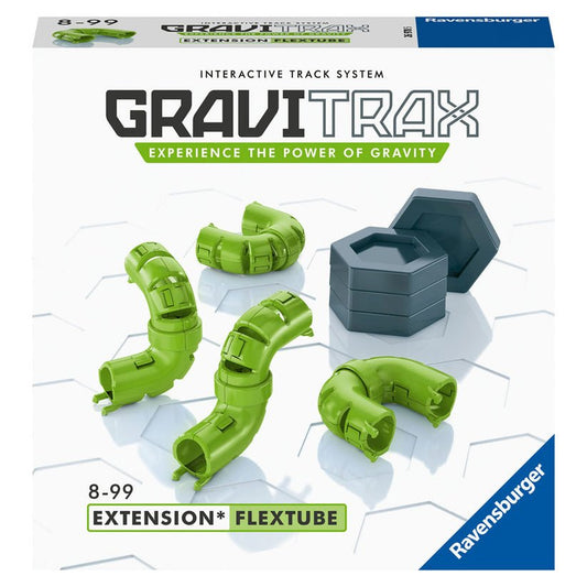 Joc de constructie Gravitrax Flextube, Tub flexibil, set de accesorii, multilingv incl. RO, Ravensburger - Publisol.ro