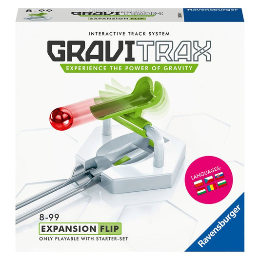 Joc de constructie Gravitrax Flip, Clapa, set de accesorii, multilingv incl. RO, Ravensburger - Publisol.ro
