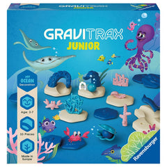 Joc de constructie Gravitrax Junior - My Ocean - Set de accesorii, Lumea Acvatica, Ravensburger - Publisol.ro