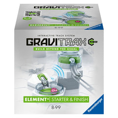 Joc de constructie Gravitrax Power - Starter&Finish, Start si final, set de accesorii electric, automat, Ravensburger - Publisol.ro