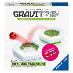 Joc de constructie Gravitrax Trampoline, Trambulina, set de accesorii, multilingv incl. RO, Ravensburger - Publisol.ro