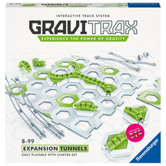 Joc de constructie Gravitrax Tunnels, Tunel, set de accesorii, multilingv incl. RO, Ravensburger - Publisol.ro