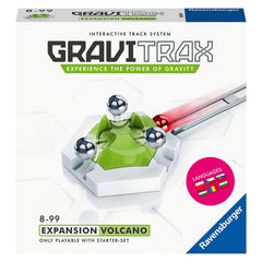 Joc de constructie Gravitrax Volcano, Vulcan, set de accesorii, multilingv incl. RO, Ravensburger - Publisol.ro