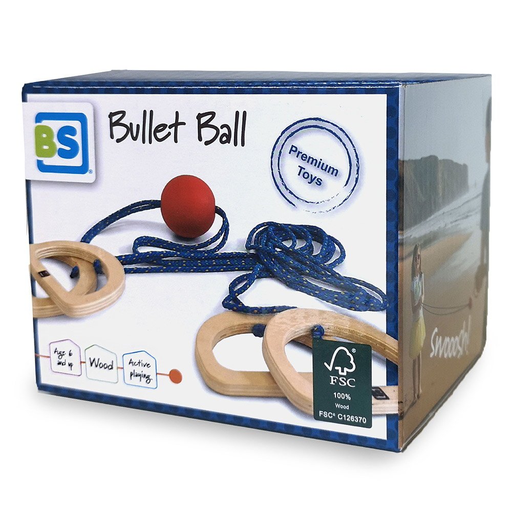 Joc de coordonare Bullet Ball din lemn, BS Toys - Publisol.ro