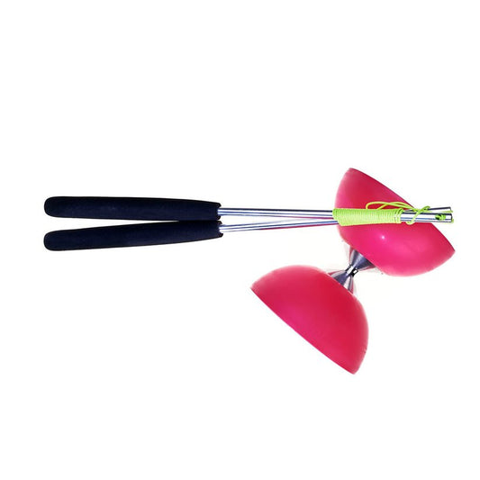 Joc de indemanare Diabolo Professional Set - Roz, Eureka! - Publisol.ro