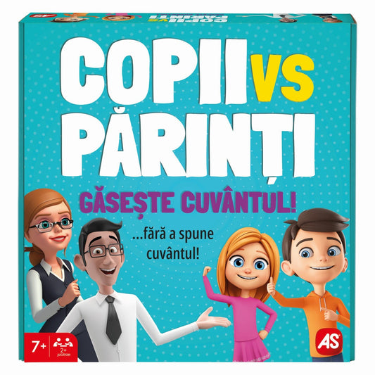 Joc de societate copii vs parinti gaseste cuvantul - Publisol.ro
