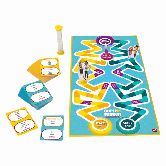 Joc de societate copii vs parinti gaseste cuvantul - Publisol.ro