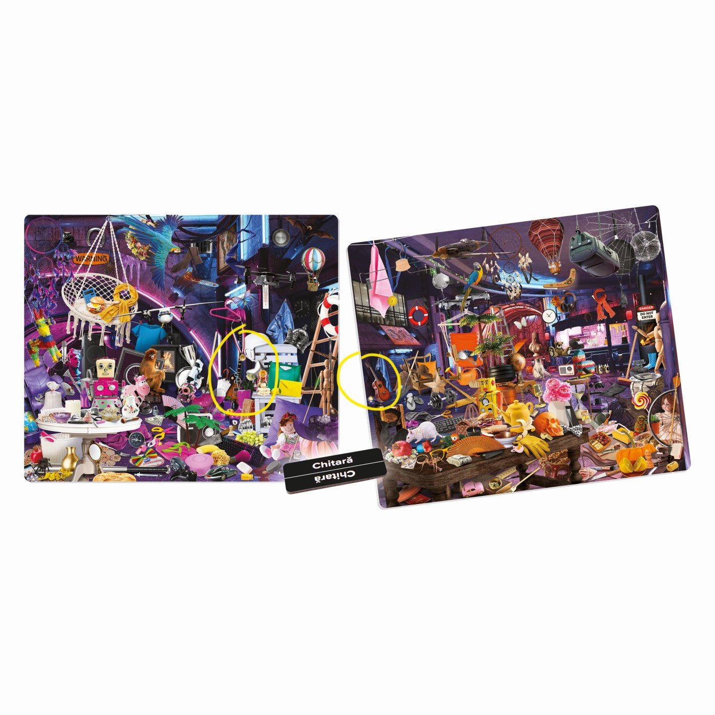 Joc de societate obiecte ascunse underground - Publisol.ro