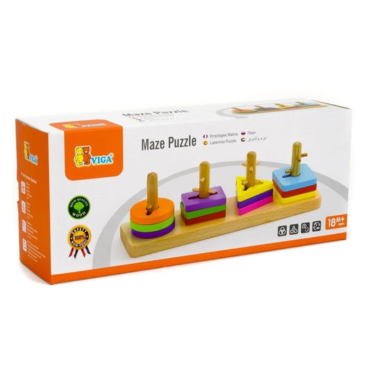 Joc de sortare educativ cu obstacole, Viga Toys - Publisol.ro