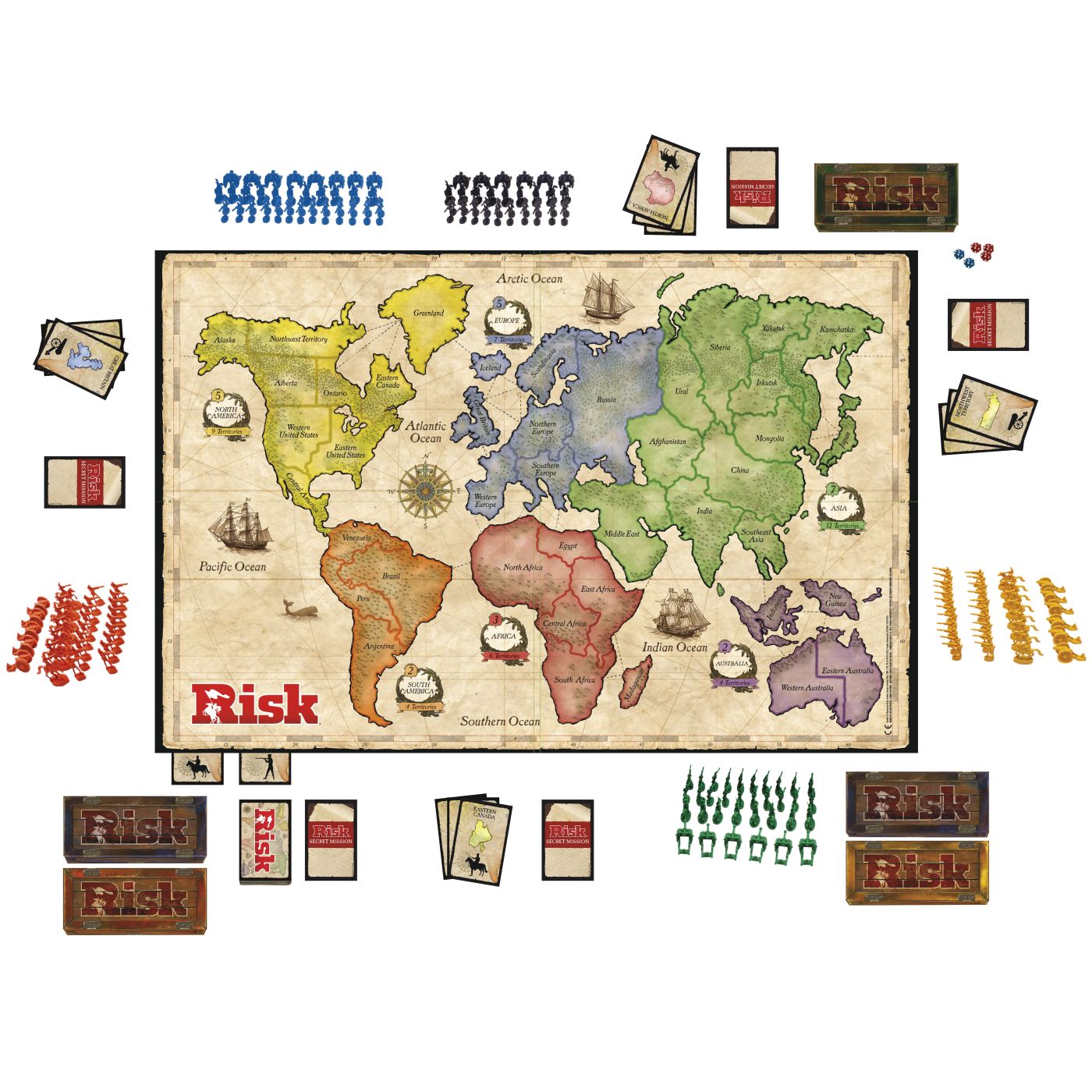 Joc de strategie risk, Hasbro - Publisol.ro