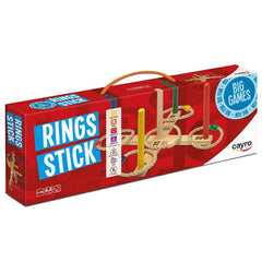 Joc din lemn de aruncat la tinta inele, Rings Stick Cayro, Cayro - Publisol.ro