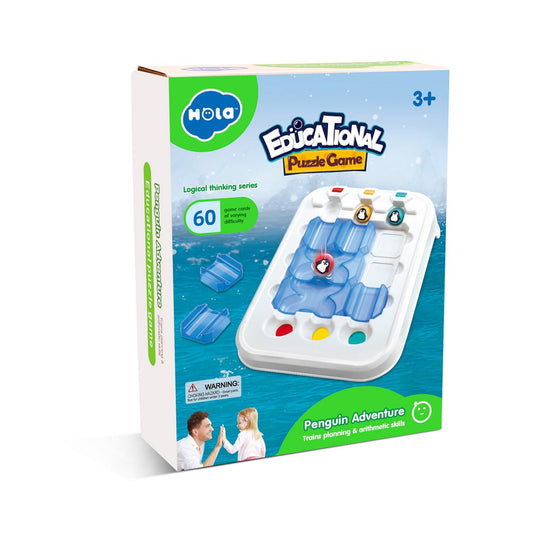 Joc educational aventura pinguinilor, Jucarii Bebe - Publisol.ro