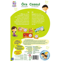 Joc educativ invata ceasul micului explorator, Trefl - Publisol.ro
