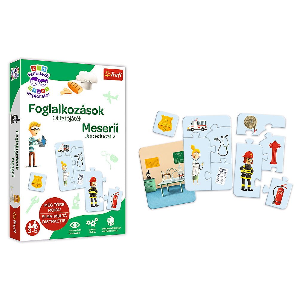 Joc educativ meserii in limba romana - Publisol.ro