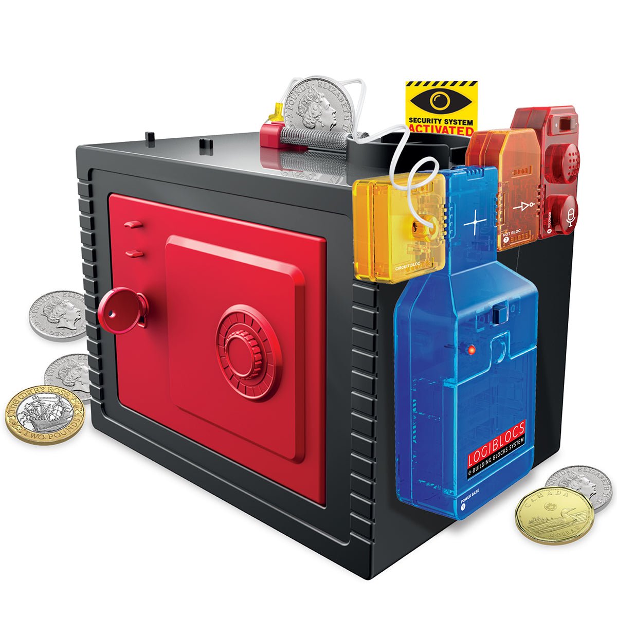 Joc electronic Logiblocs - set Smart Talking Bank - Imagine Station - Publisol.ro