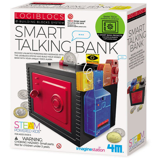 Joc electronic Logiblocs - set Smart Talking Bank - Imagine Station - Publisol.ro