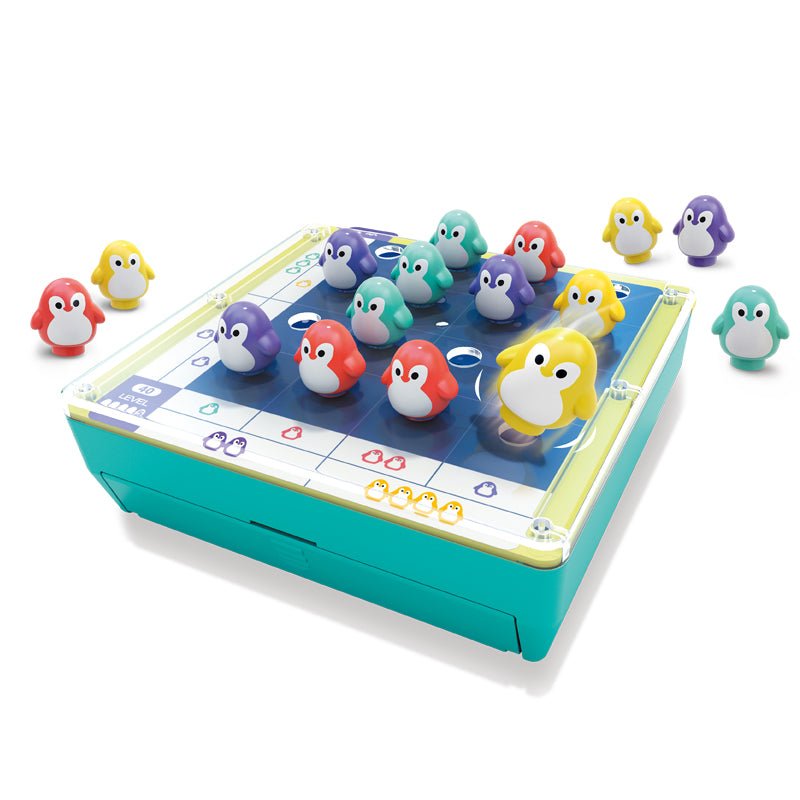 Joc interactiv puzzle pinguini, Jucarii Bebe - Publisol.ro