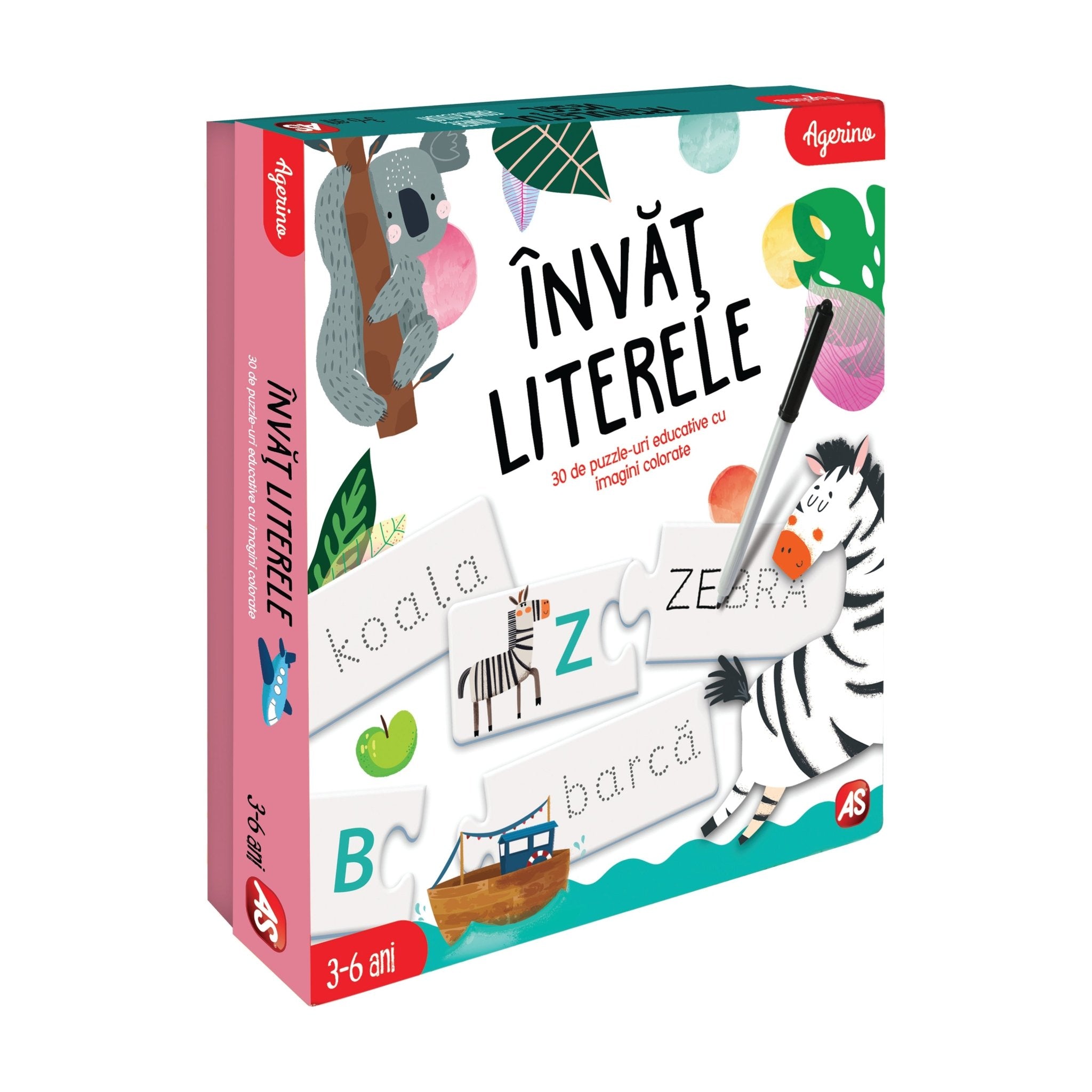 Joc invat literele, AS - Publisol.ro