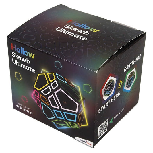 Joc logic Dodecaedru Meffert’s Hollow Skewb Ultimate, Recent Toys - Publisol.ro