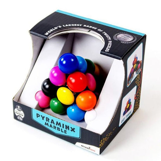 Joc logic Meffert’s Pyraminx Marble, Recent Toys - Publisol.ro